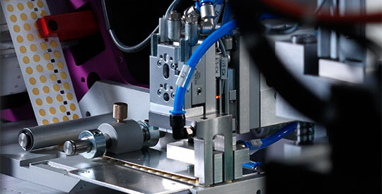 topex labelling system for self-adhesive spacers